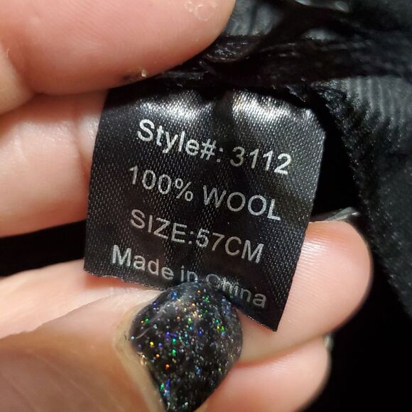 Adventure Hat 100% Wool Felt for Women/Men Crushable Waterproof - Picture 7 of 8